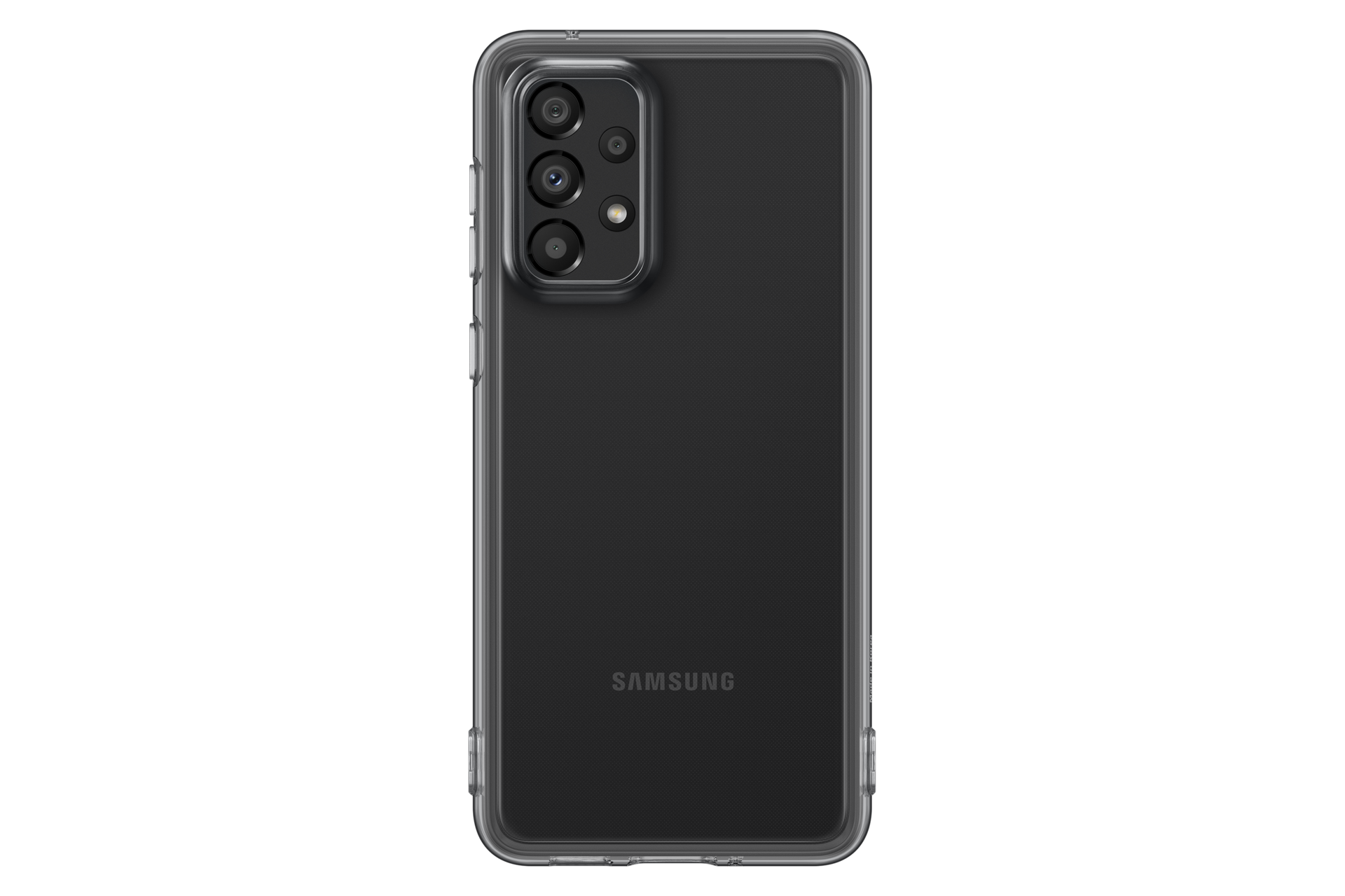 Samsung Husa Soft Clear Cover Black Pentru Telefon Galaxy A33 5g
