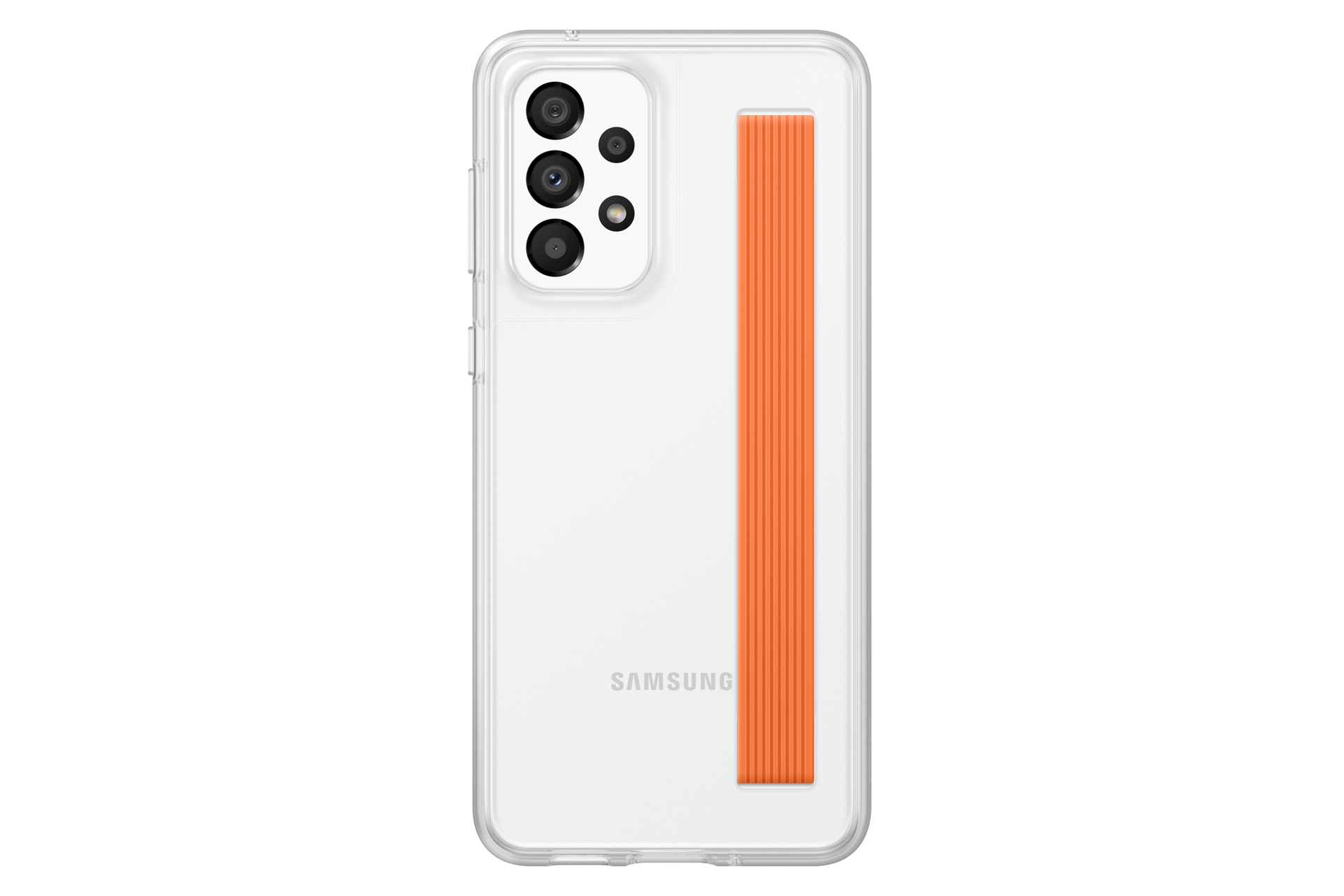 Samsung Husa Slim Strap Cover Transparent Pentru Telefon Galaxy A33 5g