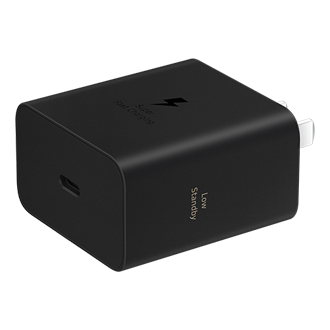 60W Power Adapter (Black) EP-T6010NBEGWW L-Perspective Black 
