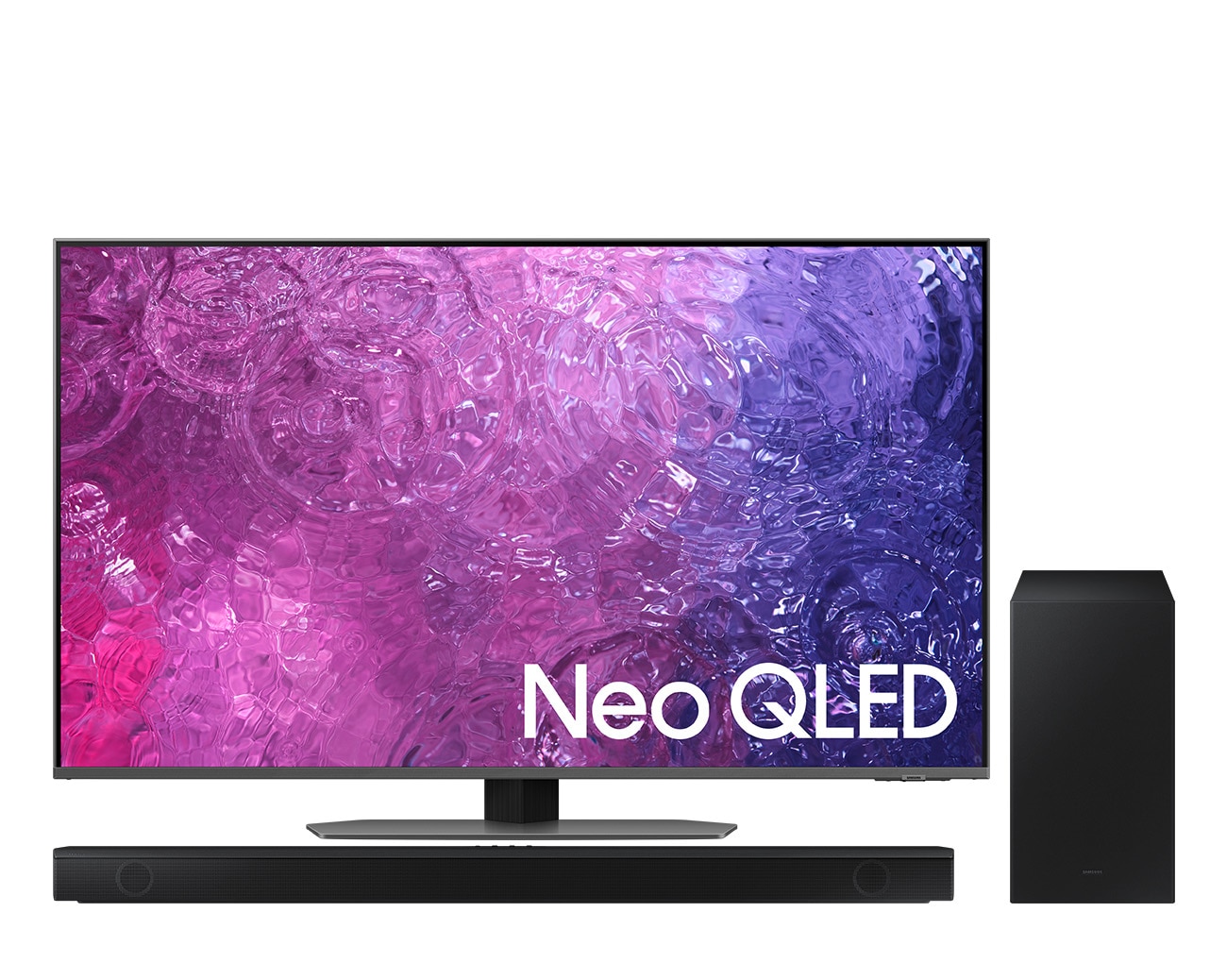 Samsung Televizor Neo Qled 4k 43qn90c, 108 Cm + Soundbar Hw-b650