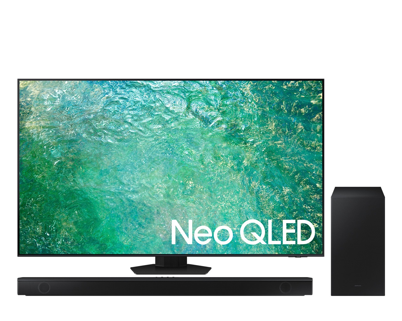 Samsung Televizor Neo Qled 4k 55qn85c, 138 Cm + Soundbar Hw-q600b