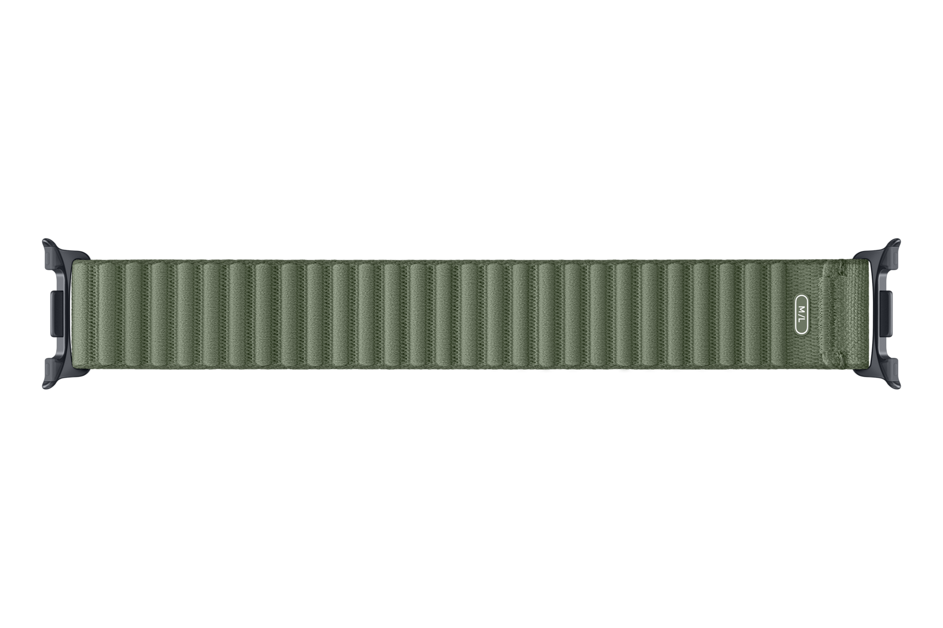 Fabric Band (M/L) for Galaxy Watch9 (Watch8) Back Olive 