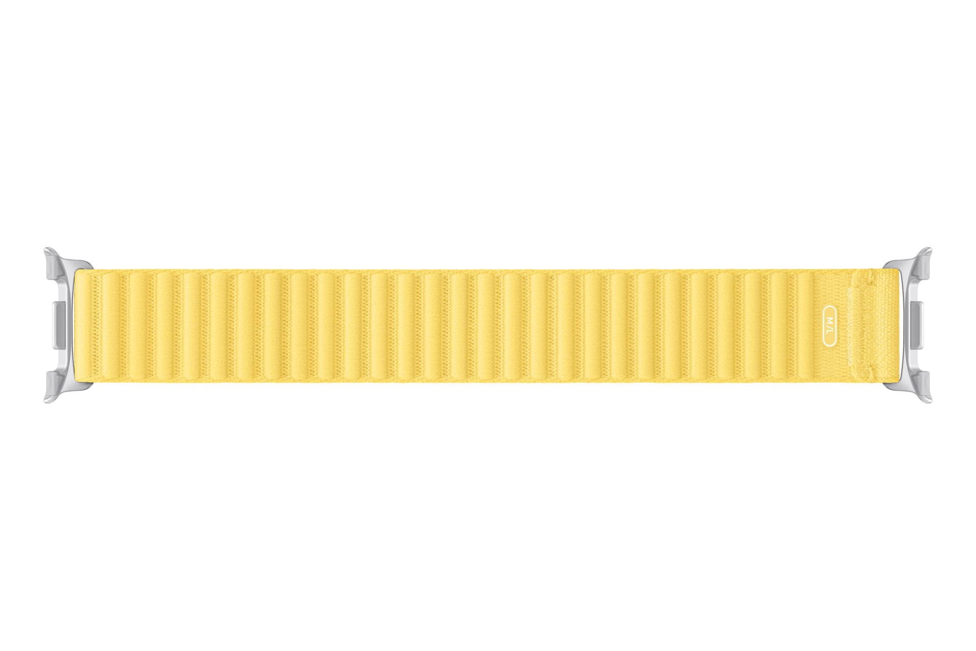 Fabric Band (M/L) for Galaxy Watch9 (Watch8) Back Yellow 