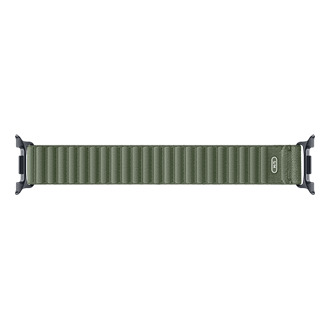 Fabric Band (S/M) for Galaxy Watch9 (Watch8) Back Olive 