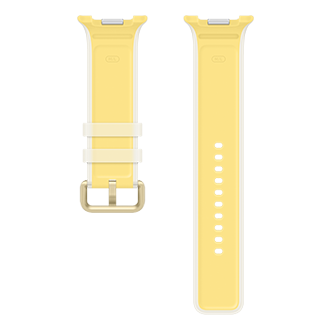 Misty Band (M/L) for Galaxy Watch9 (Watch8) Back Yellow 