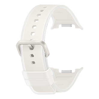 Misty Band (S/M) for Galaxy Watch9 (Watch8) Back-Perspective Cream 