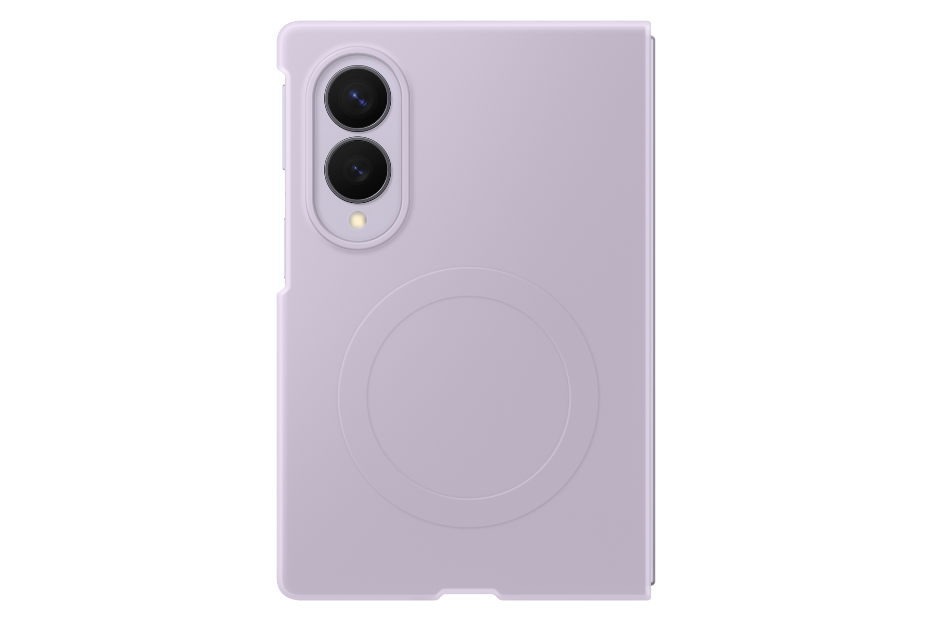 Galaxy Z Fold8 Silicone Magnet Case Front3 Lavender 