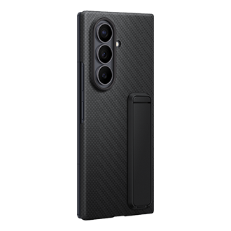 Husă din carbon cu suport Galaxy Z Fold8 Ultra Dynamic Black 