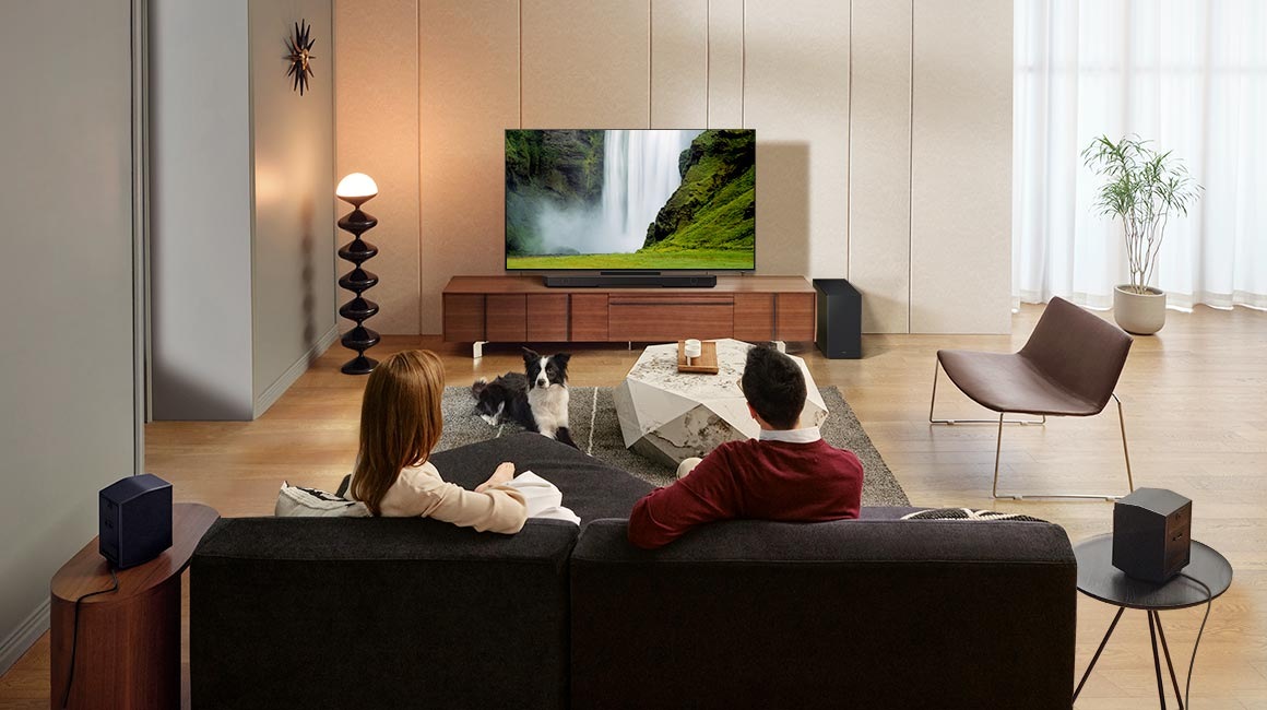 Q930C cu woofer si TV