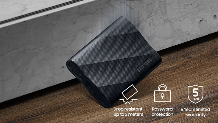 SSD Portabil T9 USB 3.2 Gen 2x2 1TB | Samsung Romania