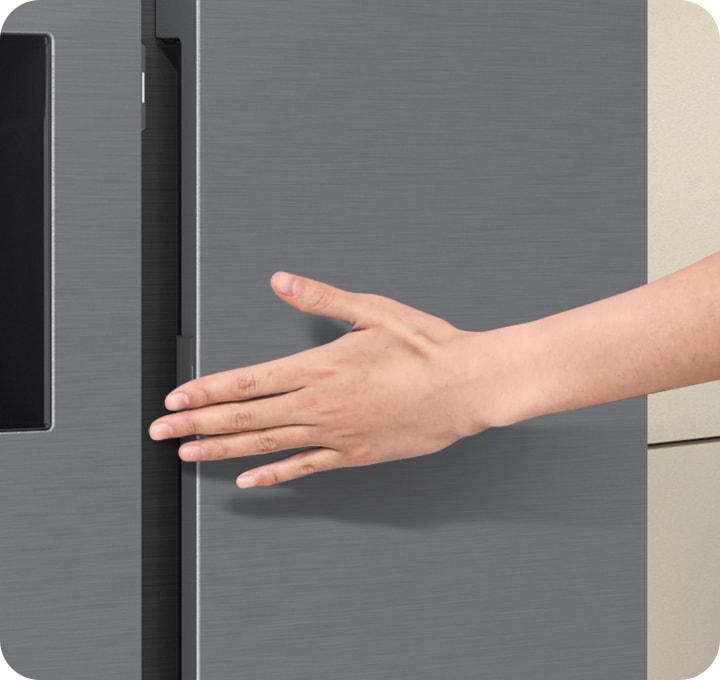 Bespoke AI Side By Side RS80F66KBFEO, 634L, clasa B, Twin Cooling