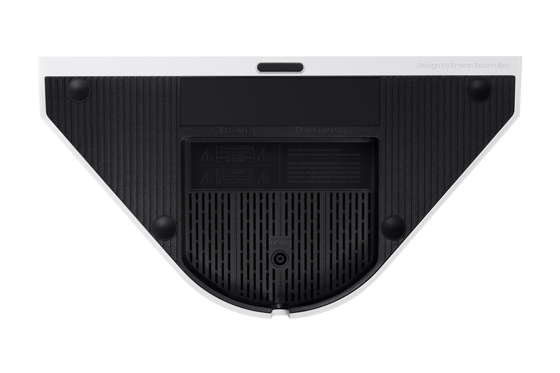 Music Studio 5 LS51H WiFi-Bluetooth Wireless Speaker (2026) Bottom White 
