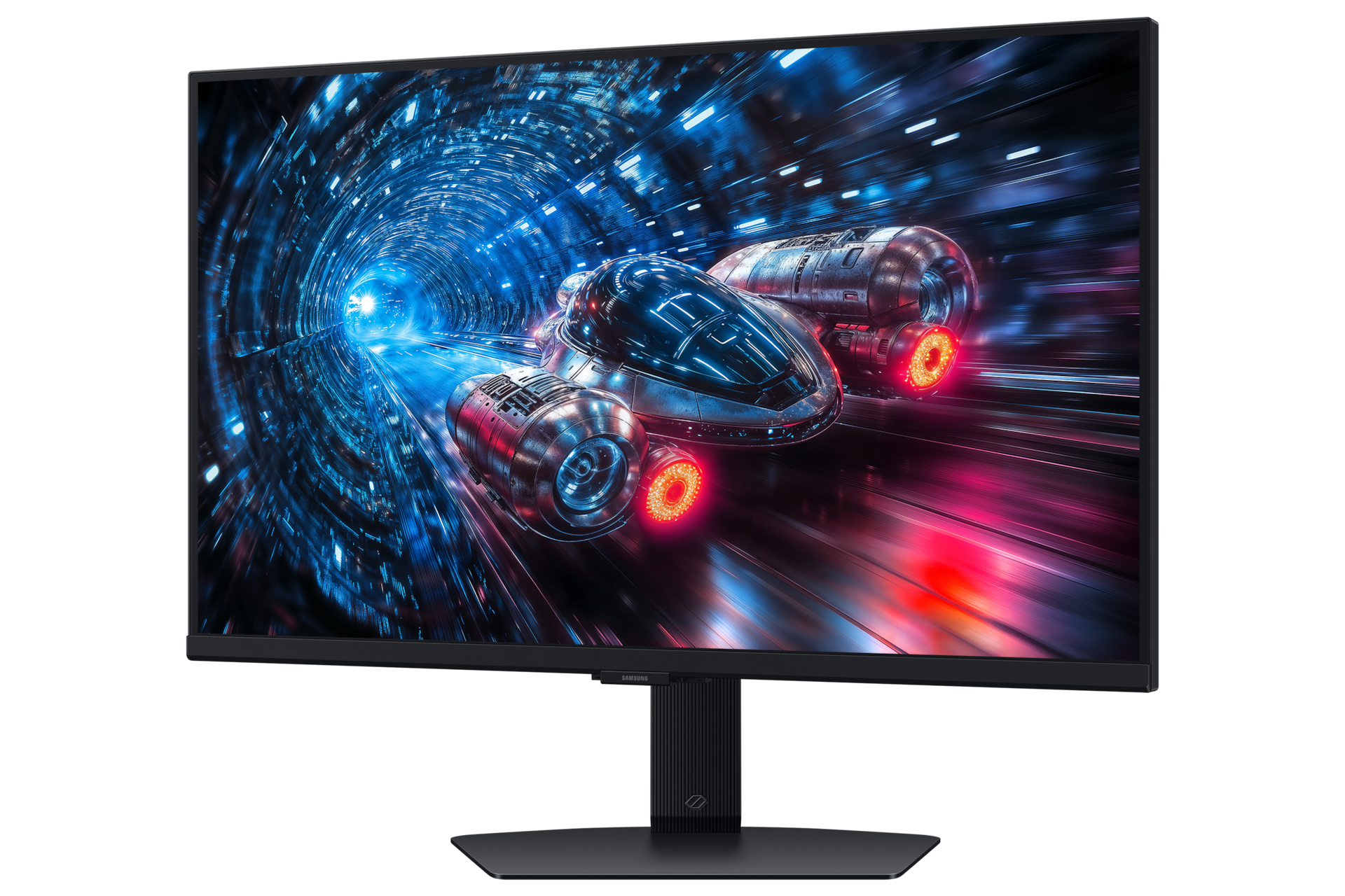 27" Odyssey G7 G70F 4K 180Hz / FHD 360Hz Gaming Monitor LS27FG702EUXEN Swivel1 Black 
