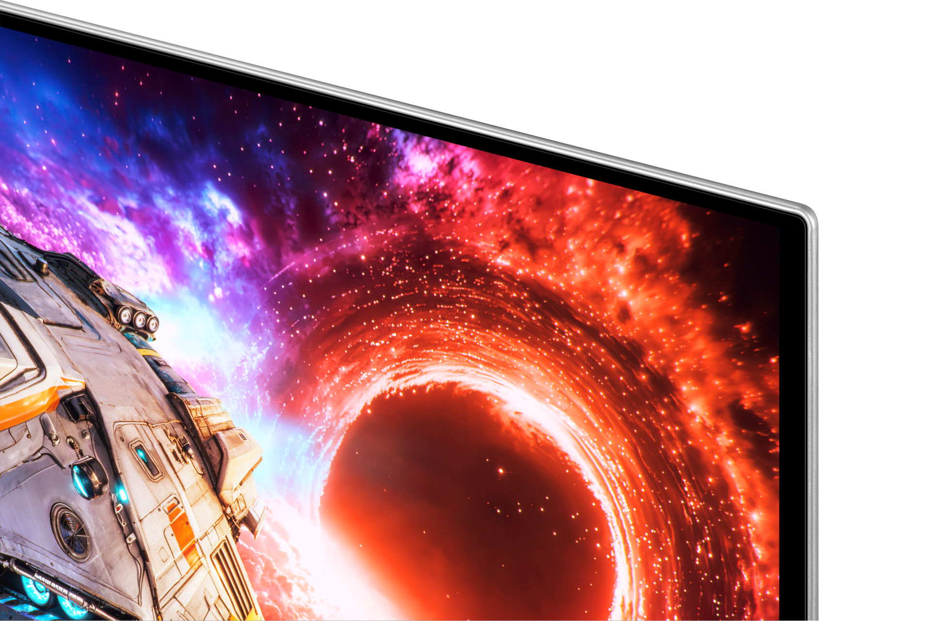 27/32 Inch Odyssey OLED G8 G80SH 4K 240Hz Gaming Monitor Detail Silver 