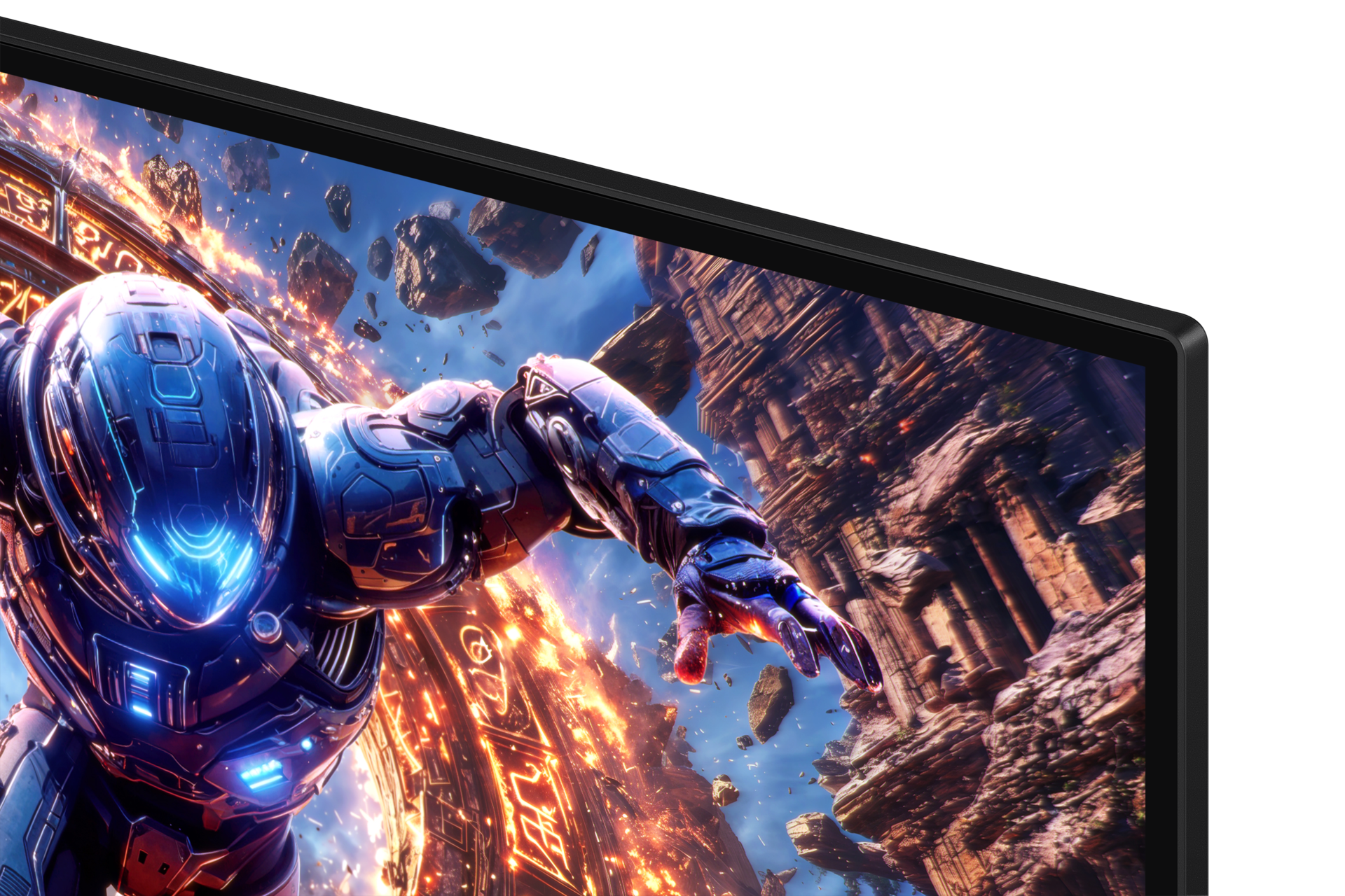 32 Inch Odyssey G8 G80HS 6K 165Hz / 3K 330Hz Gaming Monitor Detail Black 