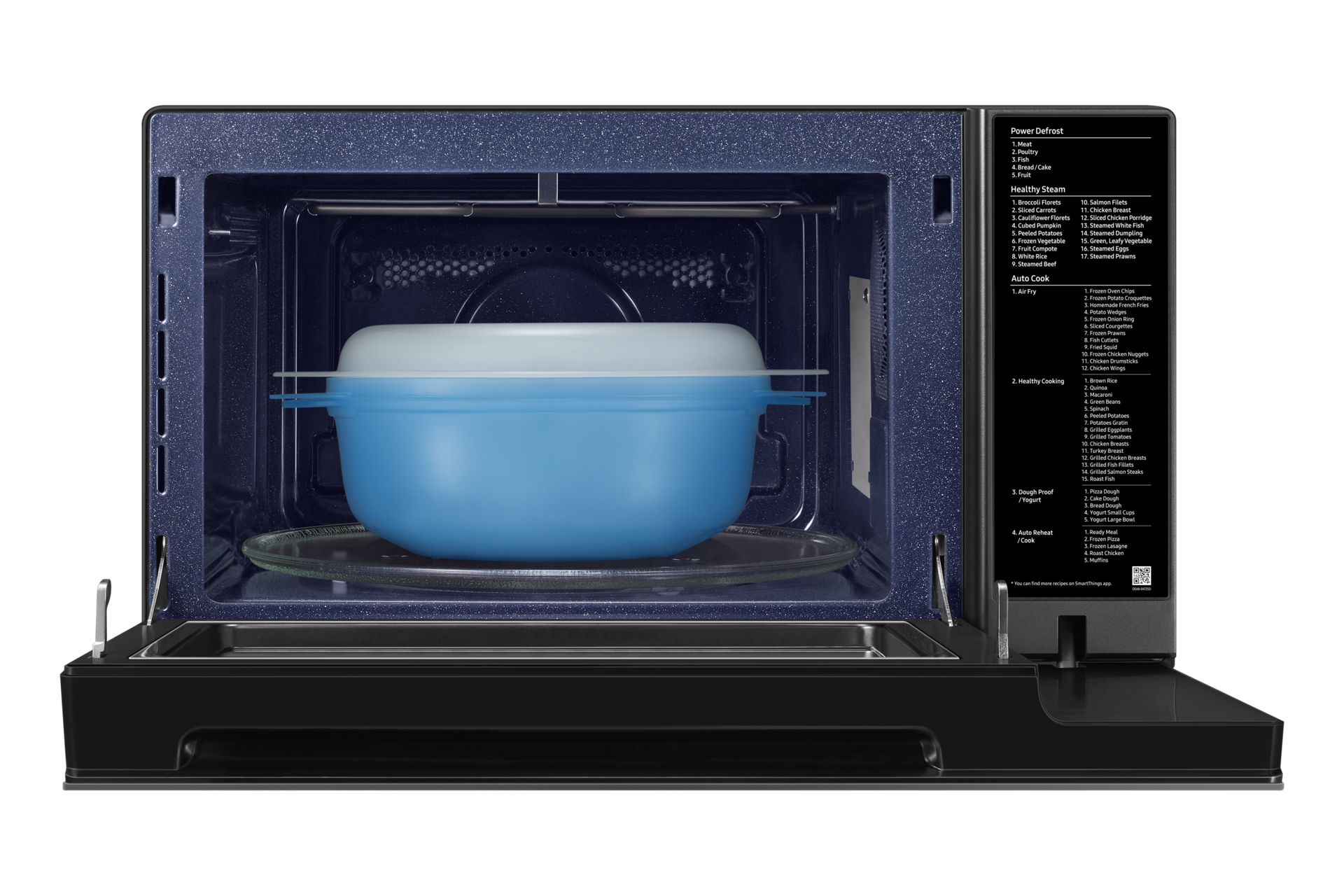 MW7300B Convection MWO with All-in-one Microwave Oven and Smart Control Front-Open4 Charcoal Glass 