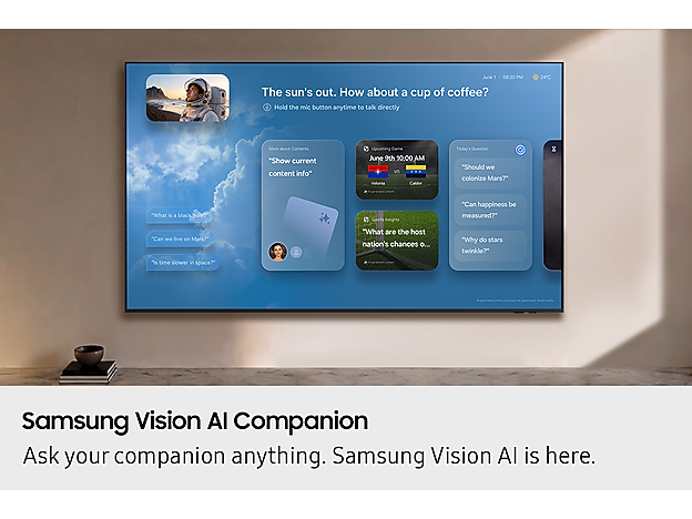 Micro RGB, Ultra HD, 4K Smart, 65R95H, Vision AI, HDR, 163 cm (2026) Black