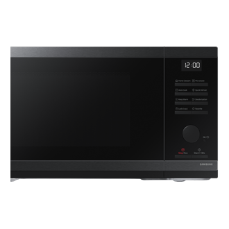 MW4000D Grill/Solo MWO With Grill Fry and Bread Defrost Detail-Control-Panel-and-Handel Black 