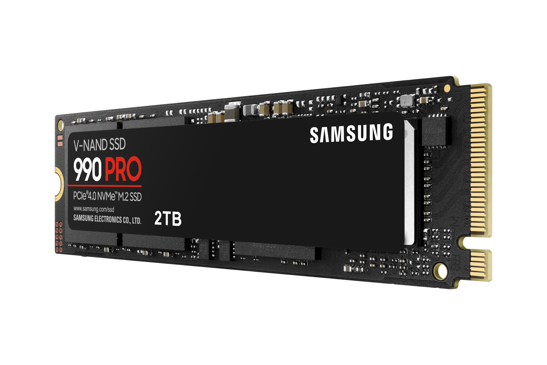 990 PRO PCIe 4.0 M.2 SSD R-Perspective Black 