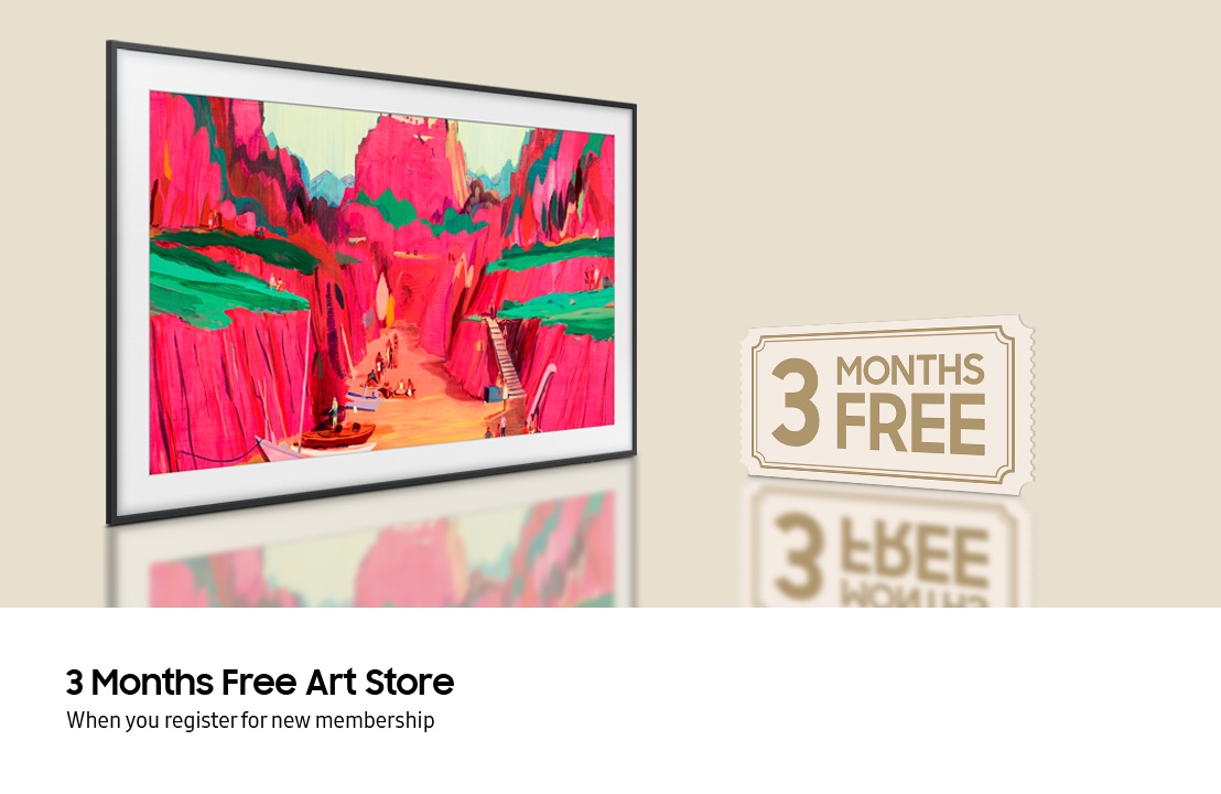 2024 LS03D 65 inch The Frame 4K TV Black