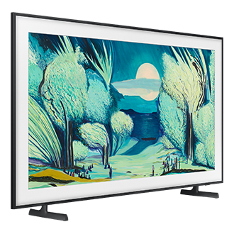 {size}" The Frame 4K Samsung Vision AI Smart TV (2025) L-Perspective2 Black 