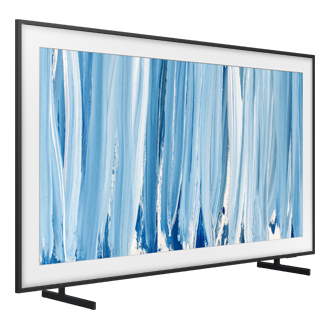 The Frame Pro LS03HW 4K Samsung Vision AI Smart TV (2026) LS03HWUXXH L-Perspective2 Black Modern Frame Design with Wireleess One Connect