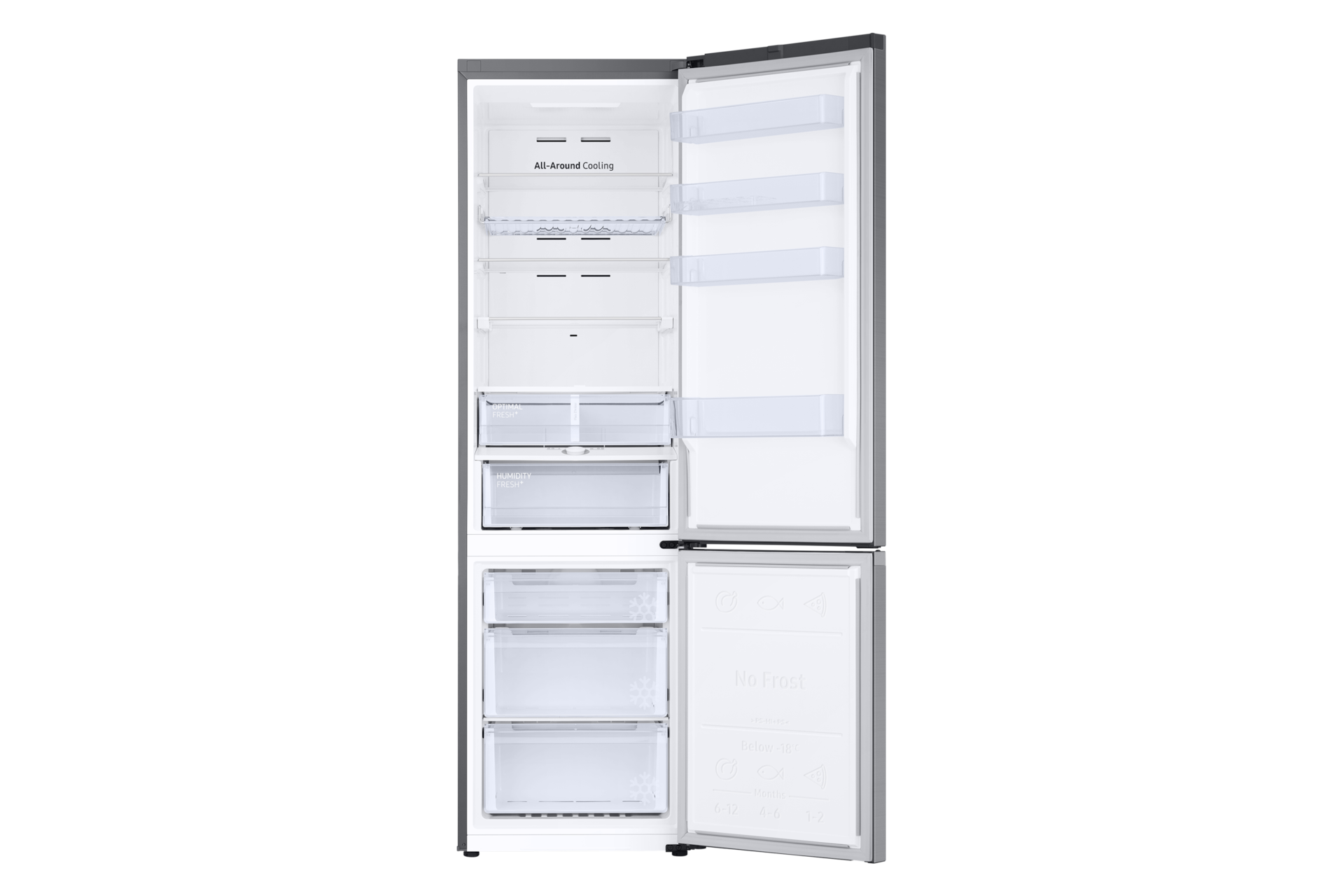 front-open-without-food Refined Inox