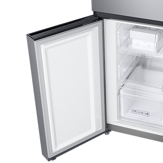 RF4000TM French Door Refrigerators with Twin Cooling Plus Detail-Freezer-Door-L Silver 
