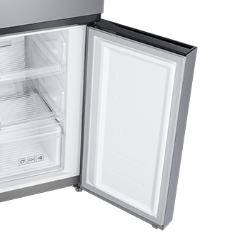 RF4000TM French Door Refrigerators with Twin Cooling Plus Detail-Freezer-Door-R Silver 