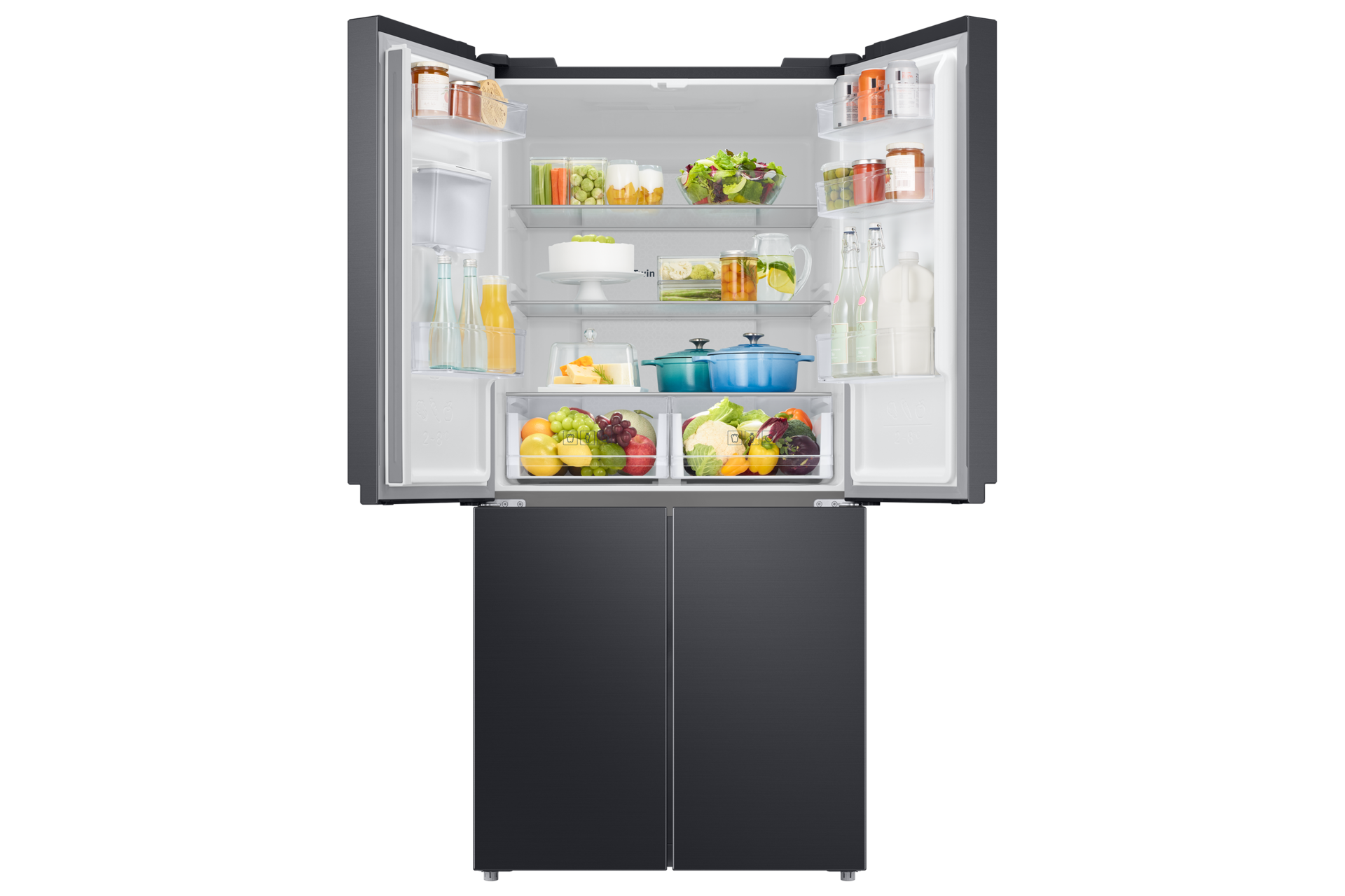 front-open-with-food Black