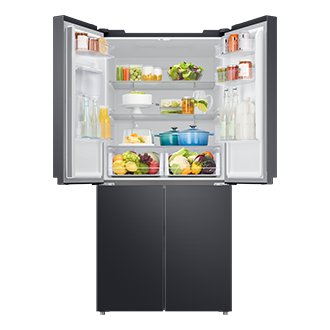 front-open-with-food Black