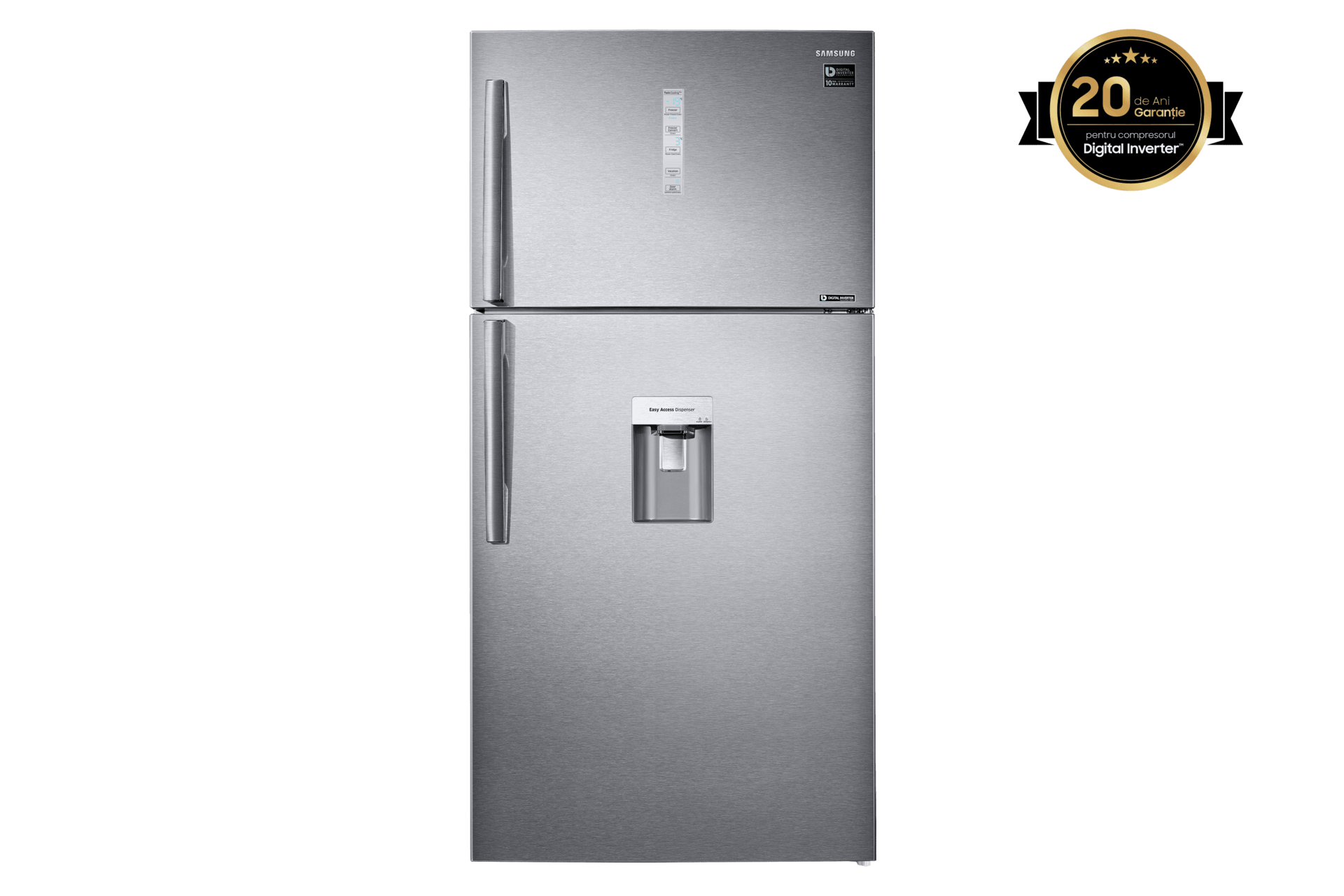 Frigider cu două uși RT58K7105SL/EO, 585L, clasa F, Twin Cooling