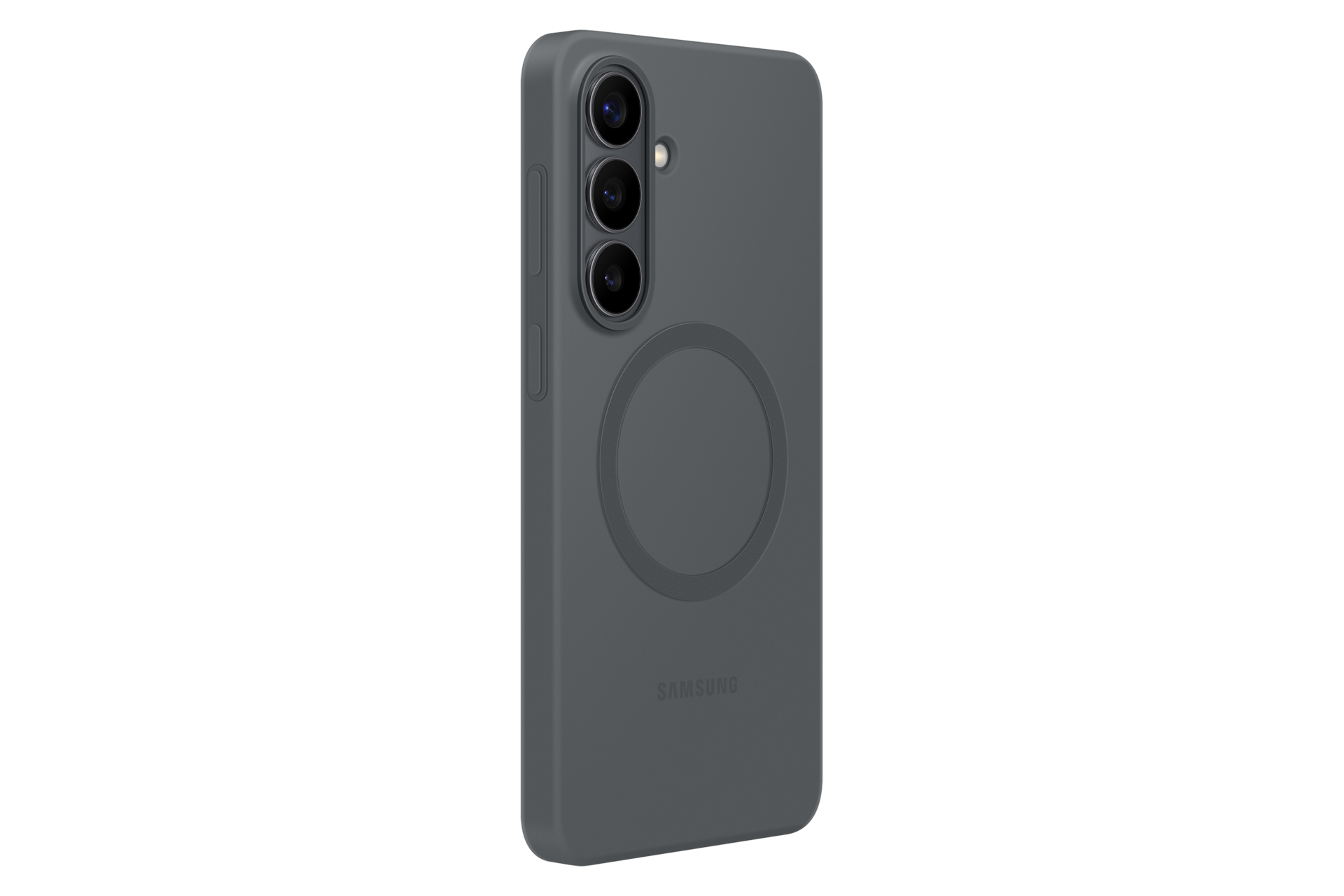 Galaxy S26+ Silicone Magnet Case Dynamic Black 