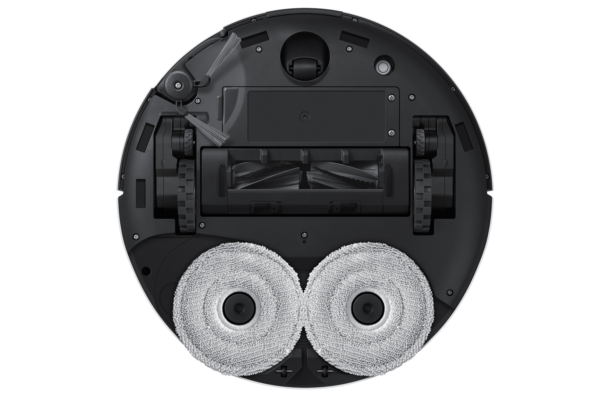 Bespoke AI Jet Bot Steam Ultra Clean station steam+ VR90F01ABG/WE Bottom2 Satin Greige 