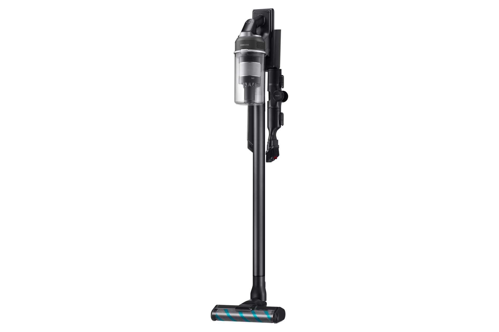 Jet 85S Stick VC 250W / 60 Min. 2.43kg with the Slim LED Brush VS70H25WEC/GE Dynamic-Combination4 Soapstone Charcoal 