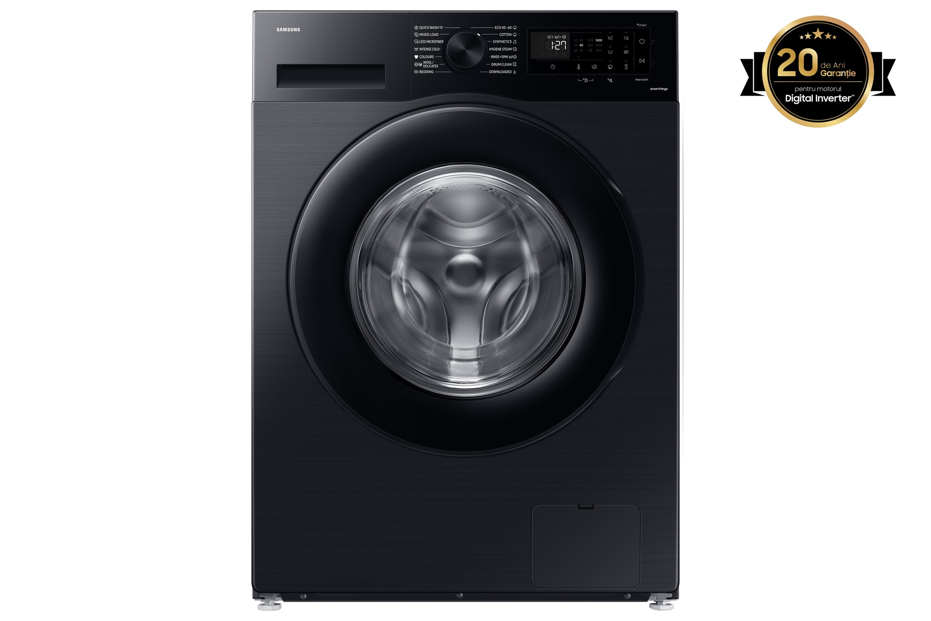 Samsung Masina De Spalat Rufe Ww80cgc04dable, 8 Kg, 1400 Rpm, Clasa A, Eco Bubble™, Wifi Smartthings, Ai Energy