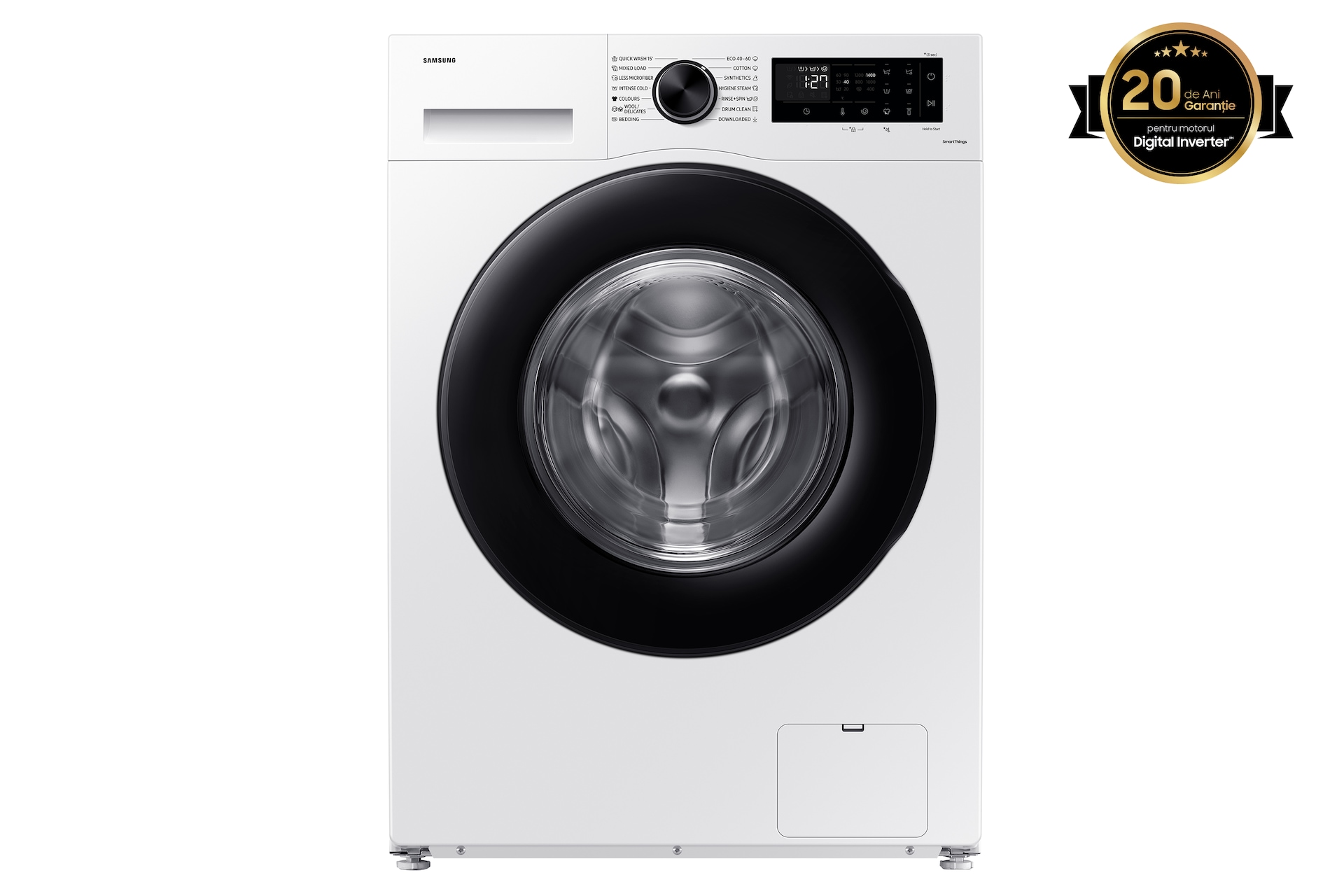 Samsung Masina De Spalat Rufe Ww80cgc04daele, 8 Kg, 1400 Rpm, Clasa A, Eco Bubble™, Wifi Smartthings, Ai Energy