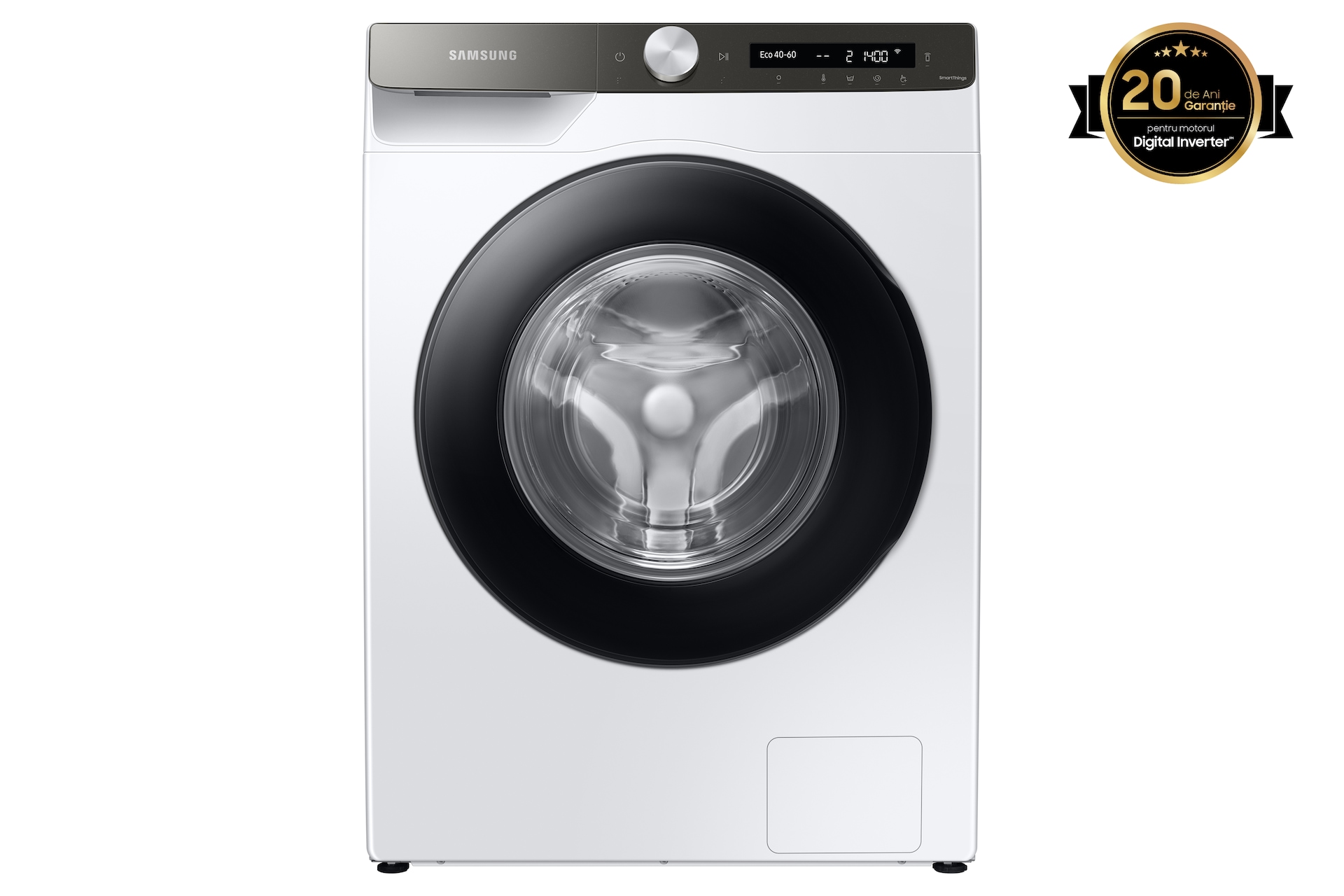 Samsung Masina De Spalat Rufe Ww80t534datas7, 8 Kg, 1400 Rpm, Clasa A, Auto Dosing, Ai Energy