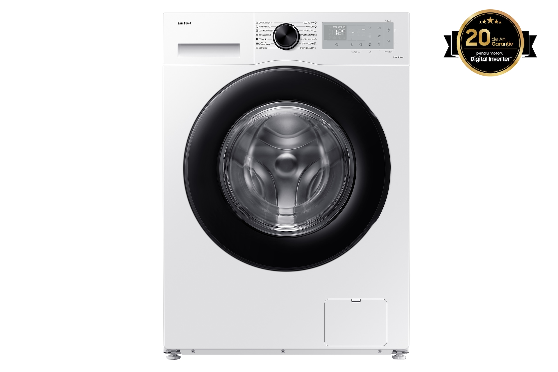 Samsung Masina De Spalat Rufe Ww90cgc04dahle, 9 Kg, 1400 Rpm, Clasa A -10%, Eco Bubble™, Wifi Smartthings, Ai Energy