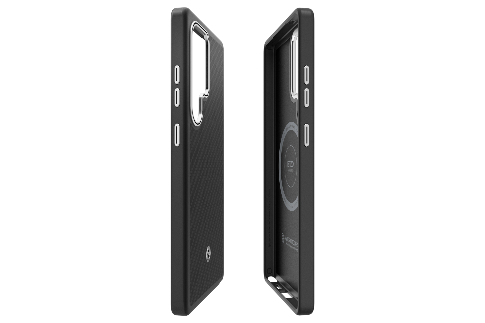 side Black Silver