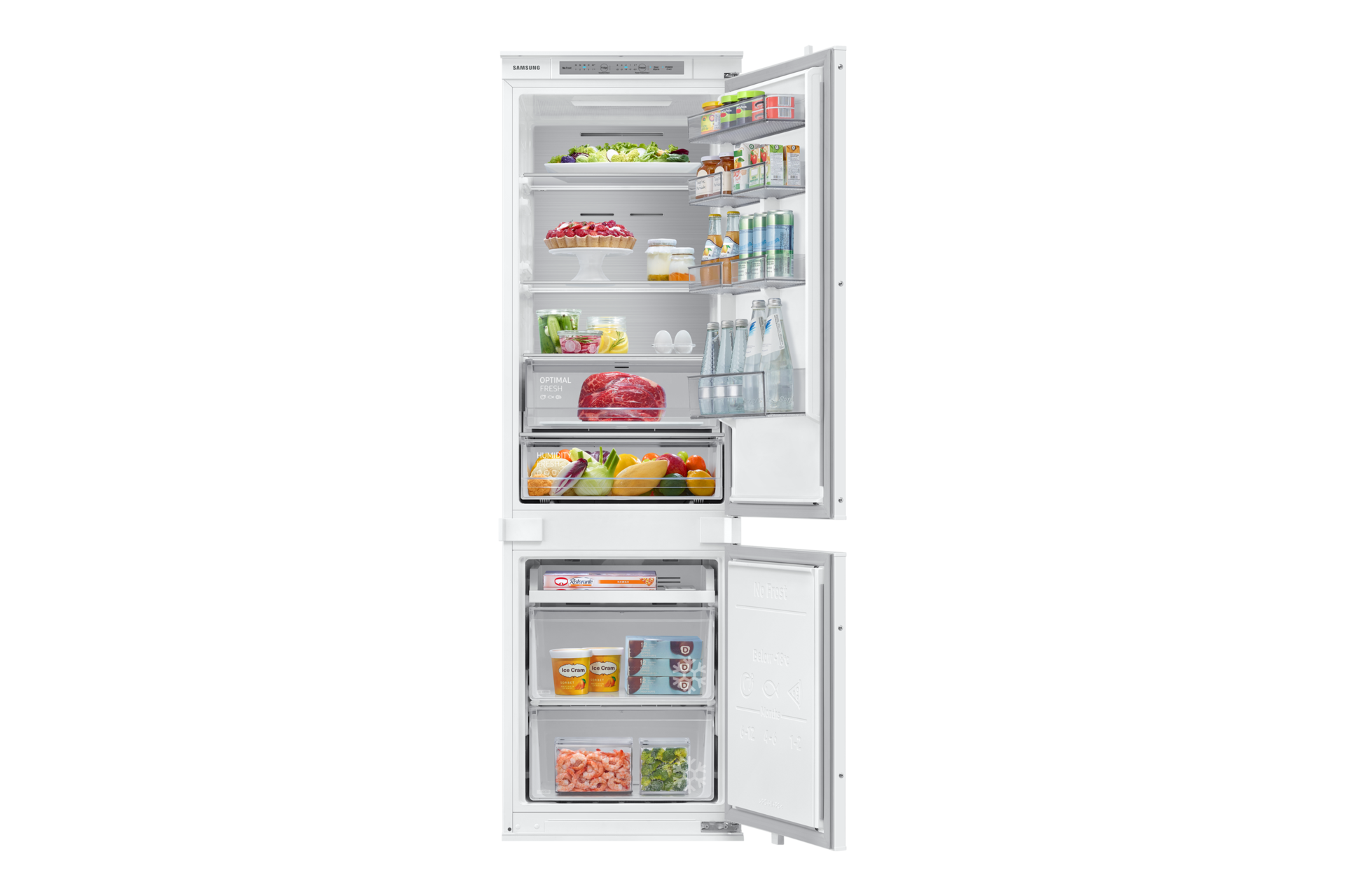 front-open-with-food White