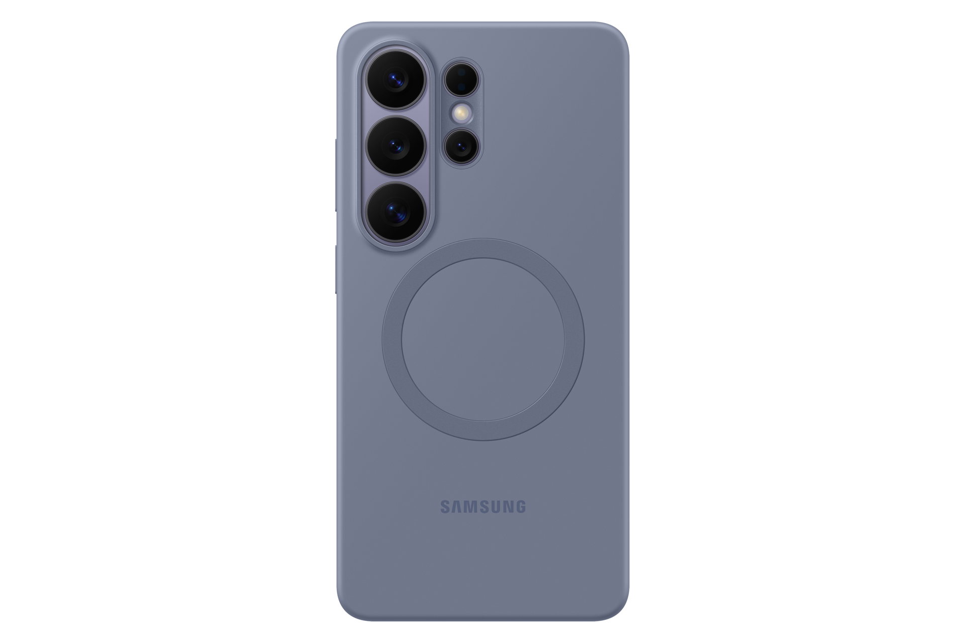 Silikonska magnetna futrola za Galaxy S26 Ultra Front Blue Violet 