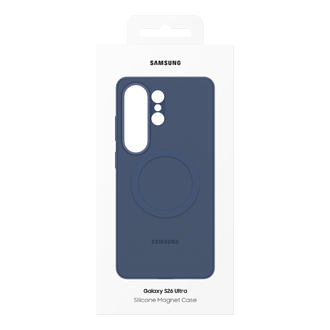 Silikonska magnetna futrola za Galaxy S26 Ultra Package Blue Violet 