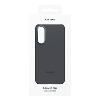 Silikonska futrola za Galaxy S25 Edge Package Black 