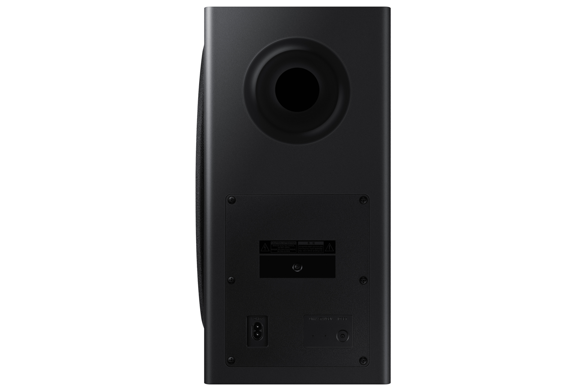 subwoofer-back Black