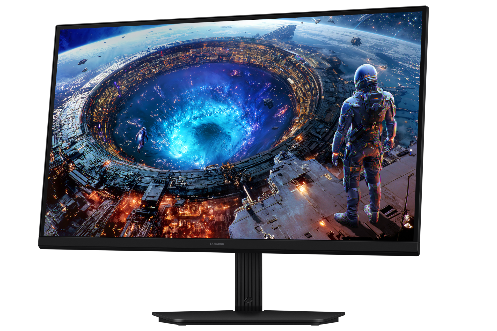 27 Inch Odyssey G8 G80HF 5K 180Hz / QHD 360Hz Gaming Monitor Swivel1 Black 