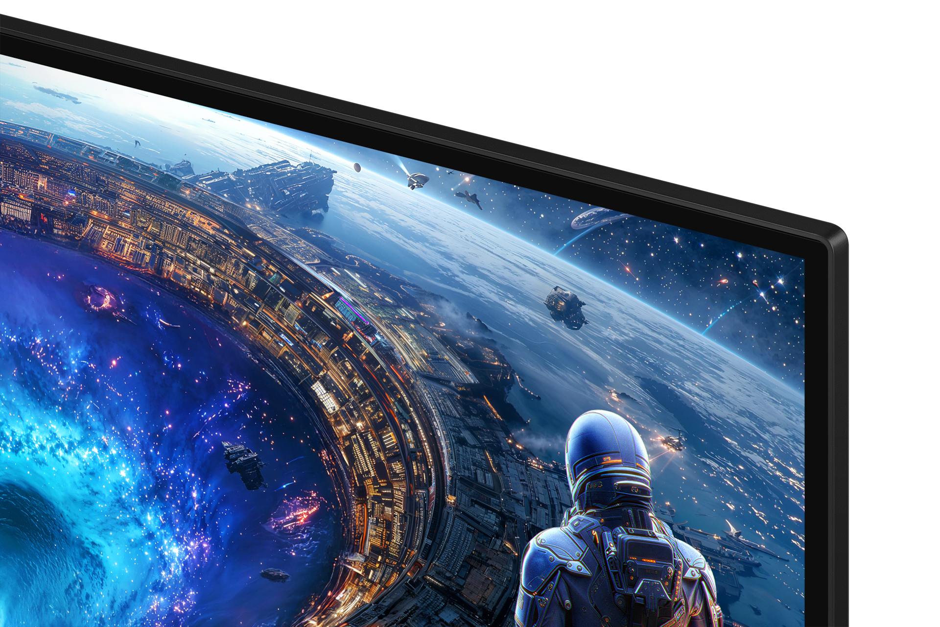 27 Inch Odyssey G8 G80HF 5K 180Hz / QHD 360Hz Gaming Monitor Detail Black 