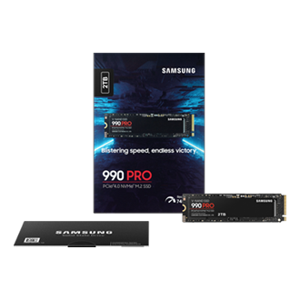 990 PRO PCIe 4.0 M.2 SSD PKG-Full-Shot Black 