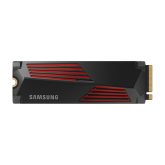990 PRO with Heatsink PCIe 4.0 M.2 SSD Front Black 