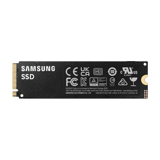 990 PRO PCIe 4.0 M.2 SSD Back Black 